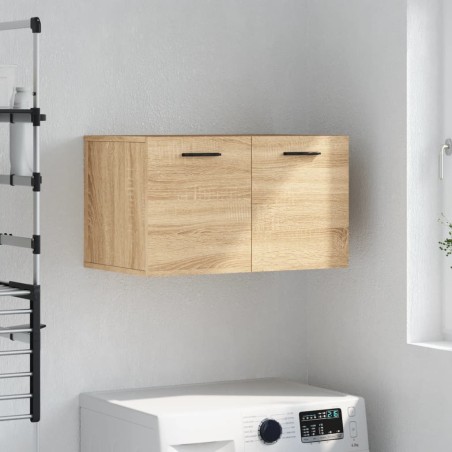vidaXL Armario de pared madera ingeniería roble Sonoma 60x36,5x35 cm