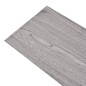 vidaXL Lamas para suelo no autoadhesivos PVC gris oscuro 4,46 m² 3 mm vidaXL Lamas para suelo no autoadhesivos PVC gris oscuro 4,46 m² 3 mm