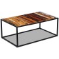 vidaXL Mesa de centro de madera maciza reciclada 100x60x40 cm