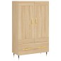 vidaXL Aparador alto madera de ingeniería roble Sonoma 69,5x31x115 cm vidaXL Aparador alto madera de ingeniería roble Sonoma 69,5x31x115 cm
