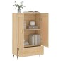 vidaXL Aparador alto madera de ingeniería roble Sonoma 69,5x31x115 cm vidaXL Aparador alto madera de ingeniería roble Sonoma 69,5x31x115 cm