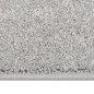 vidaXL Alfombra de pelo corto gris claro 240x340 cm