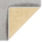 vidaXL Alfombra de pelo corto gris claro 240x340 cm