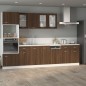 vidaXL Armario inferior madera contrachapada marrón roble 80x46x81,5cm vidaXL Armario inferior madera contrachapada marrón roble 80x46x81,5cm