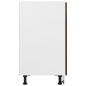 vidaXL Armario inferior madera contrachapada marrón roble 80x46x81,5cm vidaXL Armario inferior madera contrachapada marrón roble 80x46x81,5cm