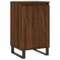 vidaXL Aparadores 2 uds madera de ingeniería marrón roble 40x35x70 cm