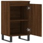 vidaXL Aparadores 2 uds madera de ingeniería marrón roble 40x35x70 cm