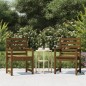vidaXL Sillas jardín 2 unidades madera pino marrón miel 60x48x91 cm vidaXL Sillas jardín 2 unidades madera pino marrón miel 60x48x91 cm