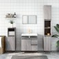 vidaXL Armario de baño madera contrachapada gris Sonoma 65x33x60 cm vidaXL Armario de baño madera contrachapada gris Sonoma 65x33x60 cm