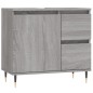 vidaXL Armario de baño madera contrachapada gris Sonoma 65x33x60 cm vidaXL Armario de baño madera contrachapada gris Sonoma 65x33x60 cm