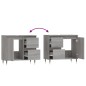 vidaXL Armario de baño madera contrachapada gris Sonoma 65x33x60 cm vidaXL Armario de baño madera contrachapada gris Sonoma 65x33x60 cm
