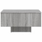 vidaXL Mesa de centro madera contrachapada gris Sonoma 60x60x31,5 cm vidaXL Mesa de centro madera contrachapada gris Sonoma 60x60x31,5 cm