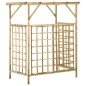 vidaXL Pérgola de jardín para 2 cubos de basura madera pino impregnada vidaXL Pérgola de jardín para 2 cubos de basura madera pino impregnada