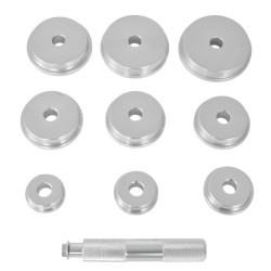 vidaXL Juego de instalador de anillos de rodadura y juntas 10 piezas