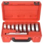 vidaXL Juego de instalador de anillos de rodadura y juntas 10 piezas