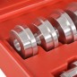 vidaXL Juego de instalador de anillos de rodadura y juntas 10 piezas