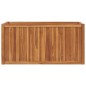vidaXL Arriate elevado madera maciza de teca 100x50x50 cm vidaXL Arriate elevado madera maciza de teca 100x50x50 cm
