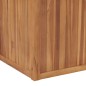 vidaXL Arriate elevado madera maciza de teca 100x50x50 cm vidaXL Arriate elevado madera maciza de teca 100x50x50 cm