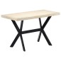 vidaXL Mesa de comedor de madera maciza de mango 120x60x75 cm vidaXL Mesa de comedor de madera maciza de mango 120x60x75 cm