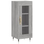 vidaXL Aparador madera de ingeniería gris Sonoma 34,5x34x90 cm vidaXL Aparador madera de ingeniería gris Sonoma 34,5x34x90 cm