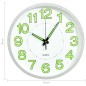 vidaXL Reloj de pared luminoso blanco 30 cm vidaXL Reloj de pared luminoso blanco 30 cm