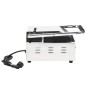 vidaXL Grill parrilla estriada de acero inoxidable 1800 W 31x30,5x20cm vidaXL Grill parrilla estriada de acero inoxidable 1800 W 31x30,5x20cm