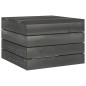 vidaXL Muebles de palés de jardín 5 piezas cojines madera maciza pino vidaXL Muebles de palés de jardín 5 piezas cojines madera maciza pino