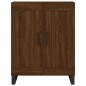 vidaXL Aparador de madera de ingeniería marrón roble 69,5x34x90 cm vidaXL Aparador de madera de ingeniería marrón roble 69,5x34x90 cm