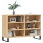 vidaXL Aparador de madera contrachapada roble Sonoma 103,5x35x70 cm vidaXL Aparador de madera contrachapada roble Sonoma 103,5x35x70 cm