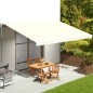 vidaXL Tela de repuesto para toldo crema 6x3,5 m vidaXL Tela de repuesto para toldo crema 6x3,5 m