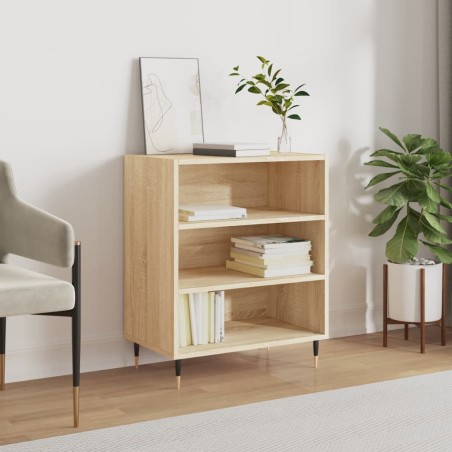 vidaXL Aparador madera de ingeniería roble Sonoma 57x35x70 cm