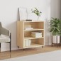 vidaXL Aparador madera de ingeniería roble Sonoma 57x35x70 cm vidaXL Aparador madera de ingeniería roble Sonoma 57x35x70 cm