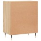 vidaXL Aparador madera de ingeniería roble Sonoma 57x35x70 cm vidaXL Aparador madera de ingeniería roble Sonoma 57x35x70 cm