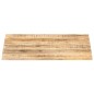 vidaXL Superficie de mesa madera maciza de mango 25-27 mm 80x70 cm vidaXL Superficie de mesa madera maciza de mango 25-27 mm 80x70 cm