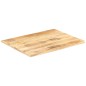 vidaXL Superficie de mesa madera maciza de mango 25-27 mm 80x70 cm vidaXL Superficie de mesa madera maciza de mango 25-27 mm 80x70 cm