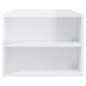 vidaXL Mesa de centro madera de ingeniería blanco brillo 102x55x42 cm vidaXL Mesa de centro madera de ingeniería blanco brillo 102x55x42 cm