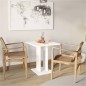 FMD Mesa de comedor blanca 70 cm FMD Mesa de comedor blanca 70 cm
