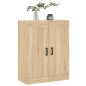 vidaXL Armario de pared madera ingeniería roble Sonoma 69,5x34x90 cm vidaXL Armario de pared madera ingeniería roble Sonoma 69,5x34x90 cm