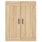 vidaXL Armario de pared madera ingeniería roble Sonoma 69,5x34x90 cm vidaXL Armario de pared madera ingeniería roble Sonoma 69,5x34x90 cm