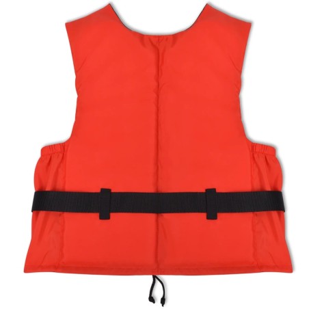 vidaXL Chaleco salvavidas 50 N 30-50 kg rojo
