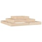 vidaXL Jardinera de madera maciza de pino 110x110x27 cm vidaXL Jardinera de madera maciza de pino 110x110x27 cm