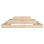 vidaXL Jardinera de madera maciza de pino 110x110x27 cm vidaXL Jardinera de madera maciza de pino 110x110x27 cm