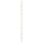vidaXL Cabecero de cama de pared madera maciza pino blanco 206x3x63 cm vidaXL Cabecero de cama de pared madera maciza pino blanco 206x3x63 cm