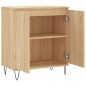vidaXL Aparador de madera contrachapada roble Sonoma 60x35x70 cm vidaXL Aparador de madera contrachapada roble Sonoma 60x35x70 cm