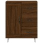 vidaXL Aparador de madera de ingeniería marrón roble 69,5x34x90 cm vidaXL Aparador de madera de ingeniería marrón roble 69,5x34x90 cm