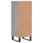vidaXL Aparador madera de ingeniería gris Sonoma 34,5x34x90 cm vidaXL Aparador madera de ingeniería gris Sonoma 34,5x34x90 cm