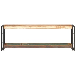 vidaXL Mueble para la TV de madera maciza reciclada 120x30x40 cm