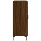 vidaXL Aparador de madera de ingeniería marrón roble 69,5x34x90 cm vidaXL Aparador de madera de ingeniería marrón roble 69,5x34x90 cm