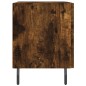 vidaXL Mesita noche 2 uds madera ingeniería roble ahumado 40x35x47,5cm vidaXL Mesita noche 2 uds madera ingeniería roble ahumado 40x35x47,5cm