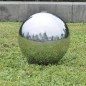 vidaXL Fuente cascada esfera con LEDs de jardín acero inoxidable 30 cm vidaXL Fuente cascada esfera con LEDs de jardín acero inoxidable 30 cm